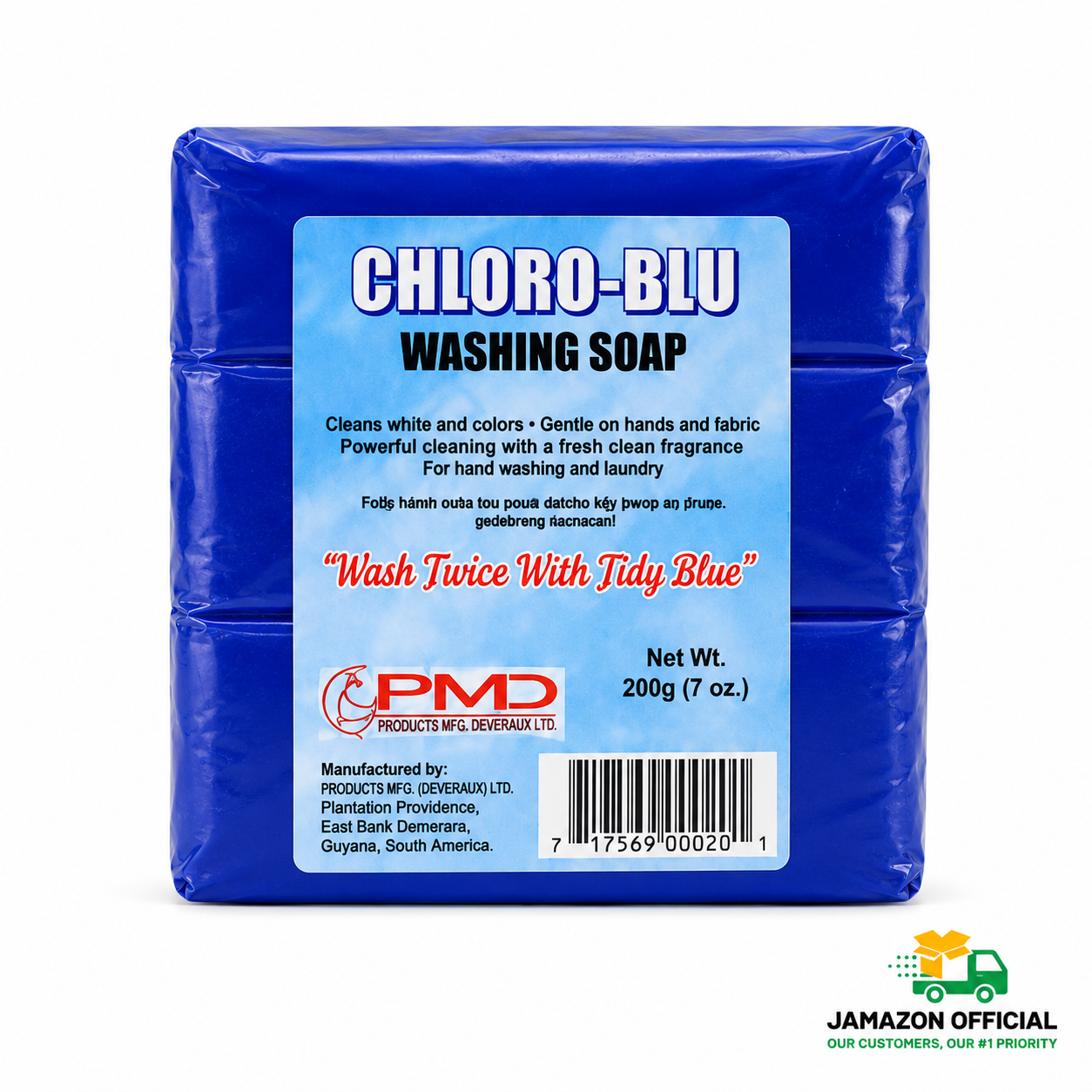 Chloro-Blu Washing Soap