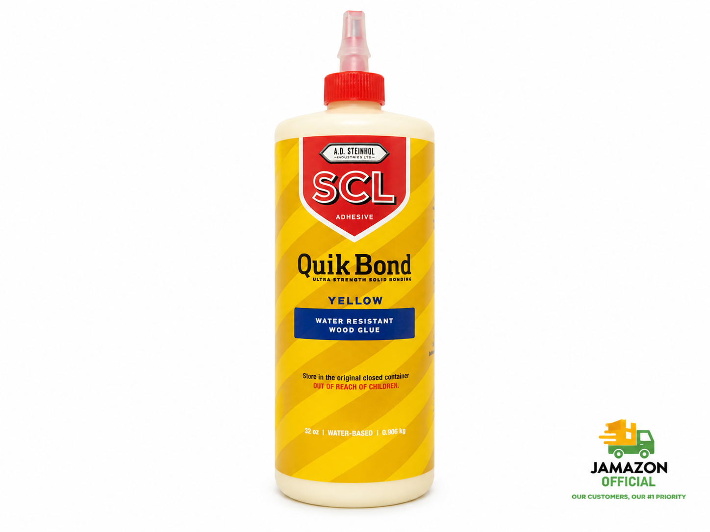 SCL Quik Bond Yellow Water Resistant Wood Glue