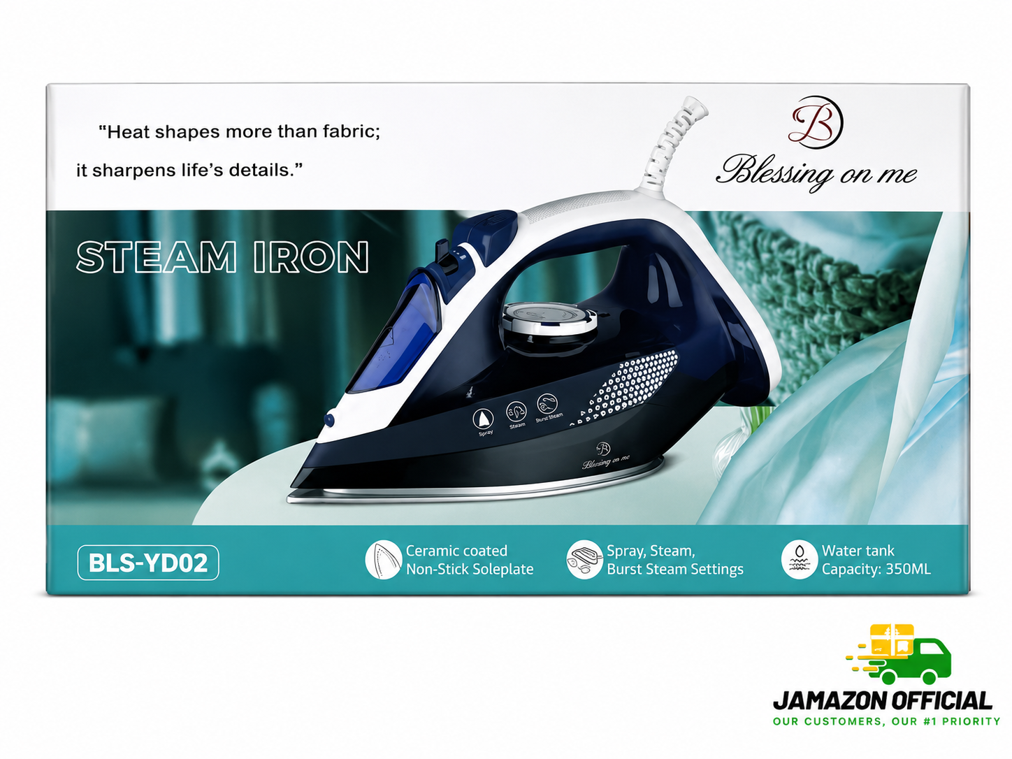 Blessing on me Steam Iron