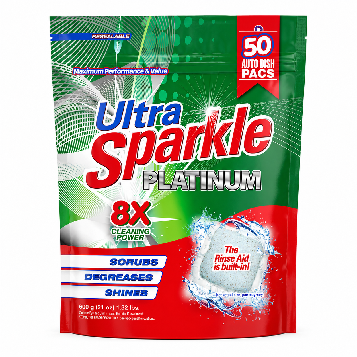 Ultra Sparkle Platinum 8x