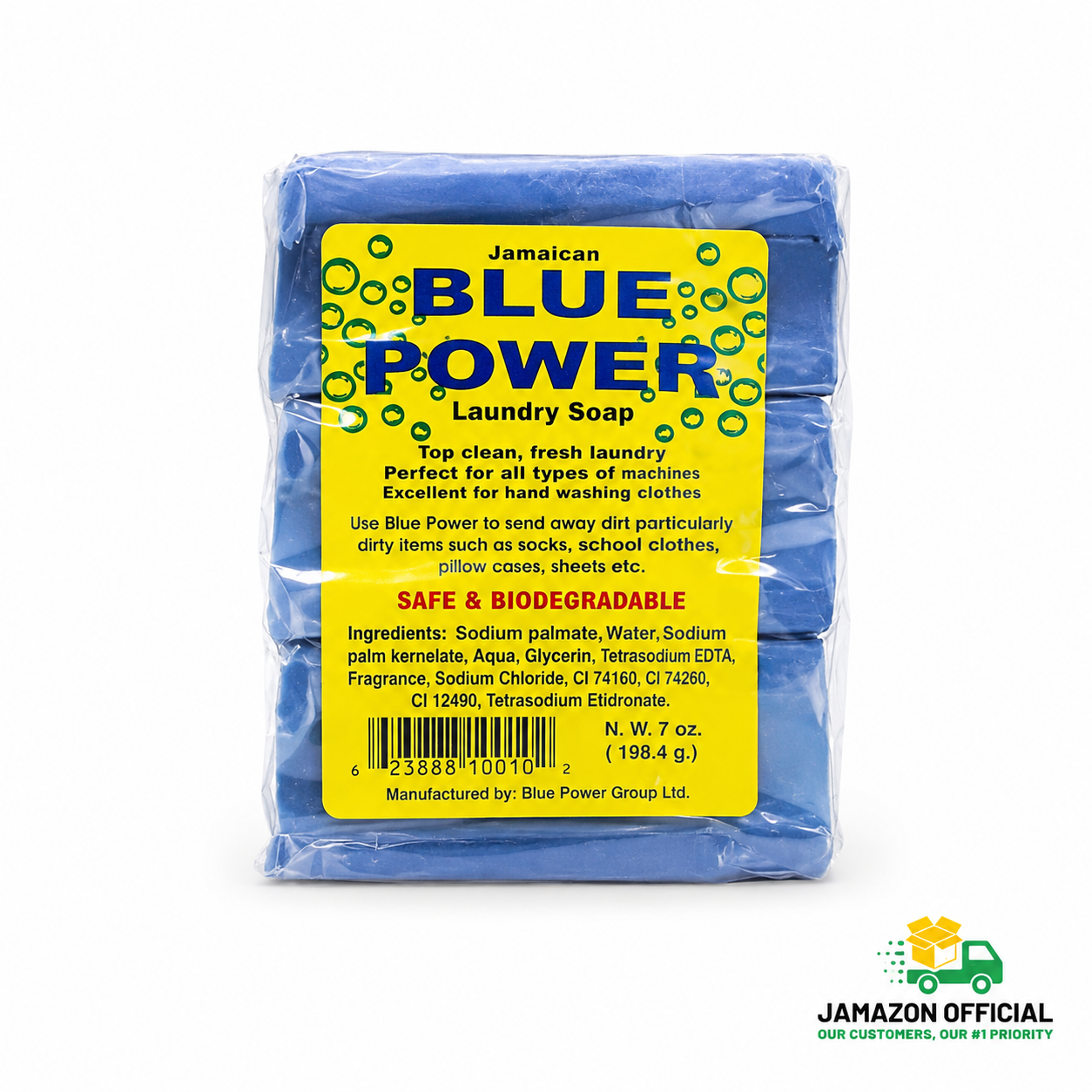 Blue Power Laundry Soap