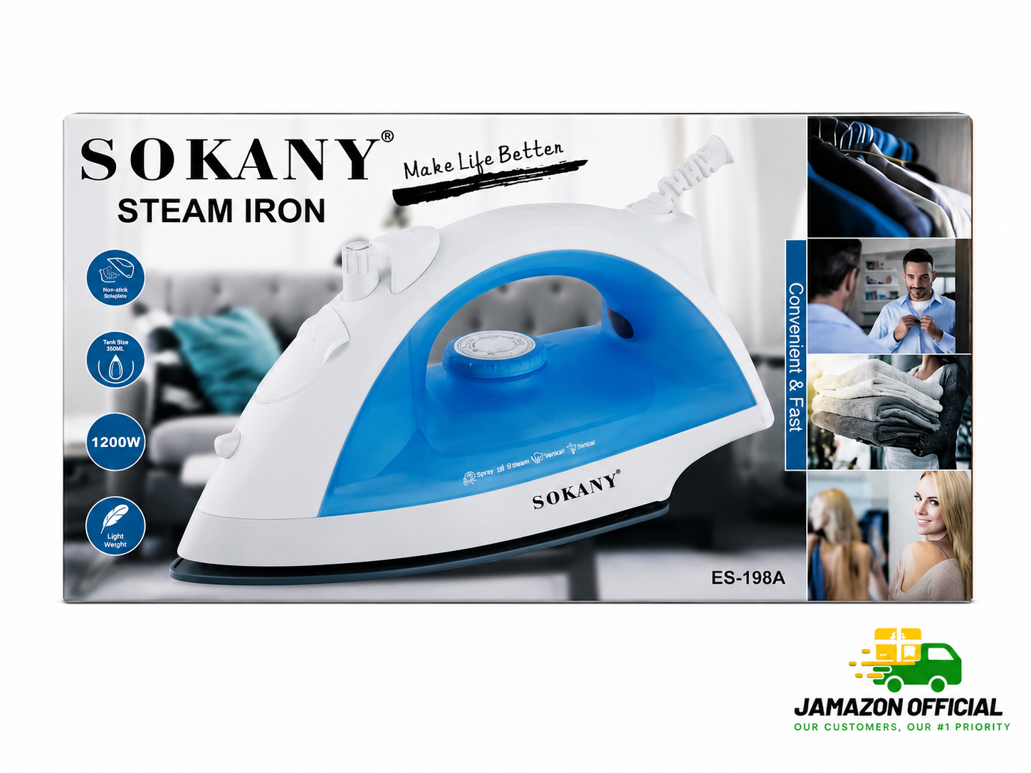 Sokany Steam Iron