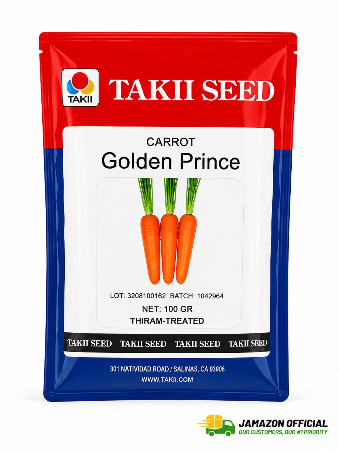 Takii Seed Carrot Golden Prince